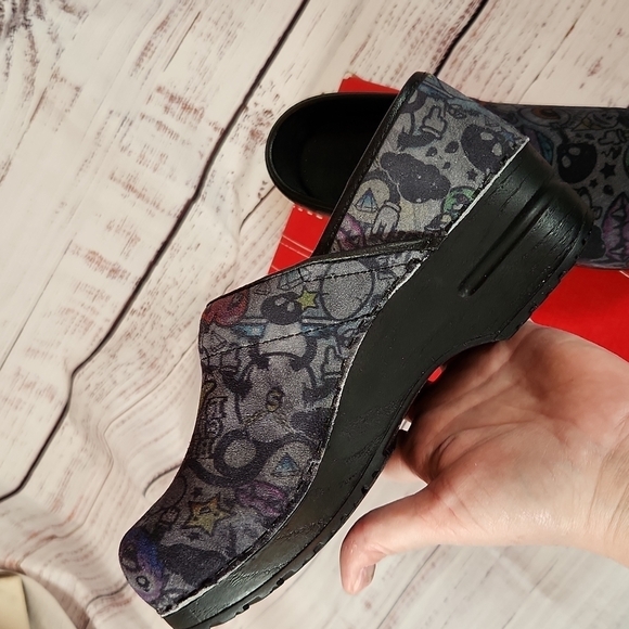 NWT Sanita women's gray pastora original professional collection suede clog - Picture 5 of 10